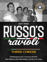 Load image into Gallery viewer, Three Cheese Ravioli
